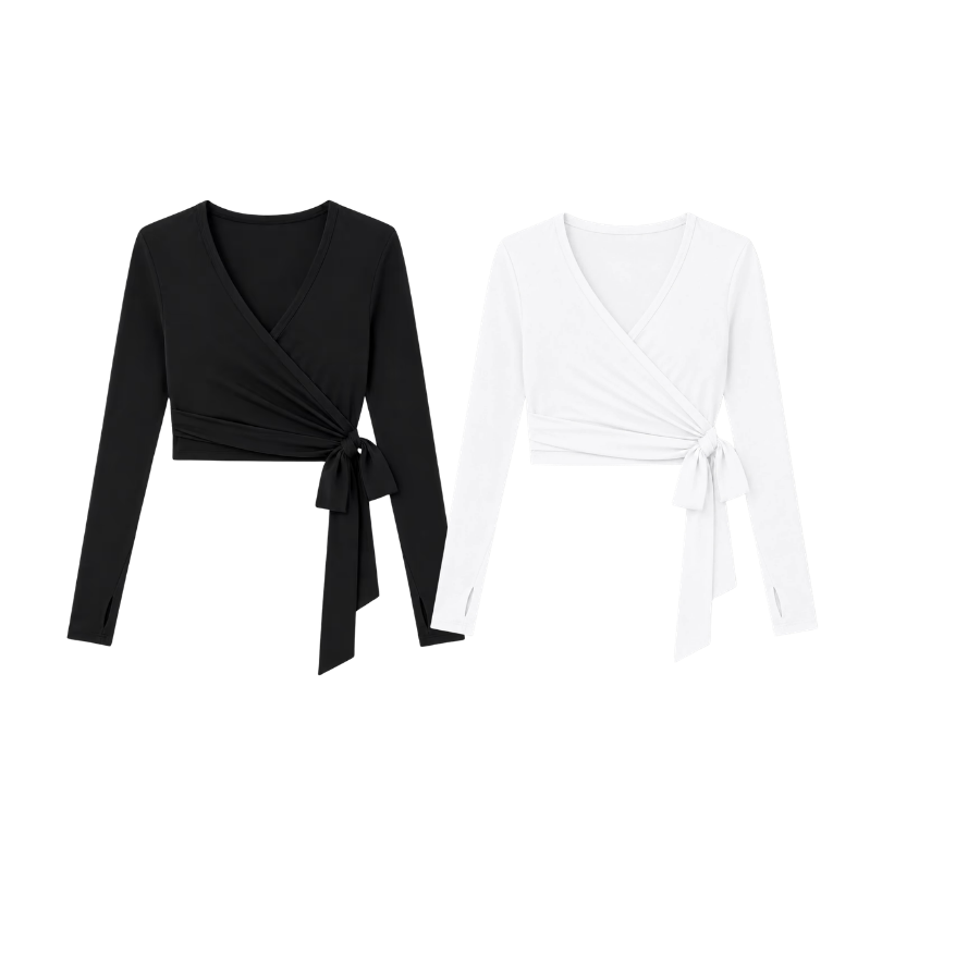 Bella Airweight Wrap Top